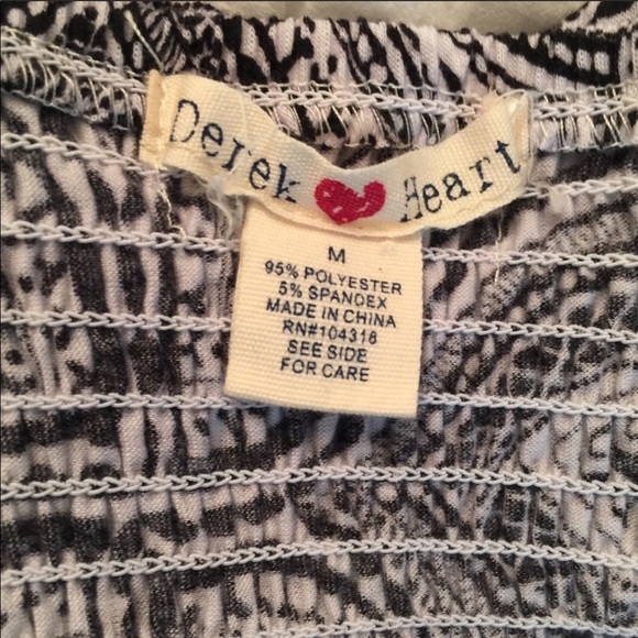 Derek Heart Strapless Midi Dress Medium A311 - Picture 4 of 4